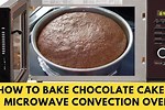 How to Bake a Cake in Microwave Oven