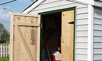 How to Build Homemade Doors for Shed