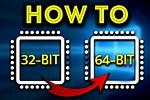 How to Change 64-Bit to 32-Bit