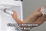 How to Change Fridge Light Bulb