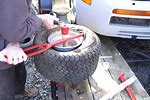 How to Change Tractor Tire Garden