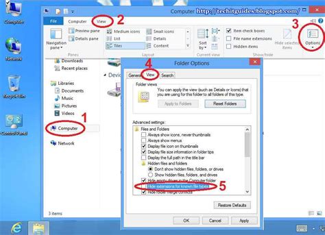 How to Change a File Extension Windows 1.0
