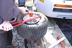 How to Change a Lawn Tractor Tire