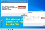 How to Check Windows License