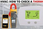 How to Check a Faulty Thermostat Using a Multimeter
