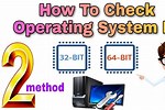 How to Check the Operating System Bit