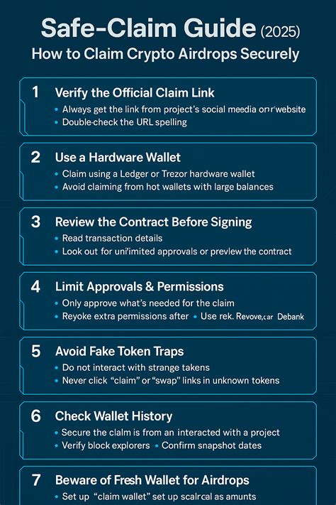 How to Claim Airdrops Without Getting Scammed