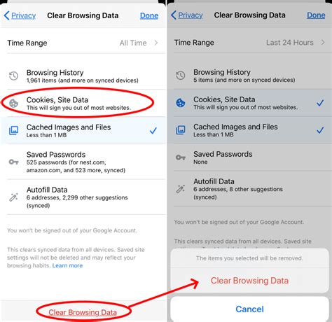 Clear Browser Cache Cookies