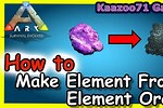 How to Craft Element Ark