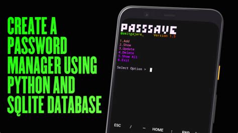 How to Create a Secure Password Manager with Python and SQLite