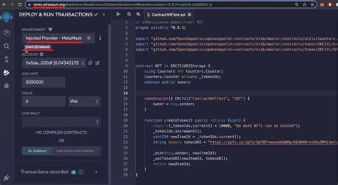 How to Create an NFT Smart Contract Using Solidity