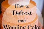 How to Defrost a Cake