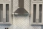 How to Do Herringbone Pattern Tile On a Kitchen Wall