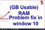 How to Fix GB Usable