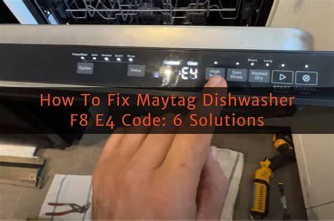 Understanding Why Maytag Dishwashers Show Error Codes