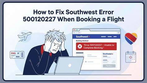 Understanding Southwest Error Code 400620378