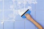 How to Grout Tiles Bathroom