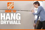 How to Hang Drywall Home Depot