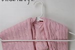 How to Hang a Sweater On Hanger
