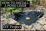 How to Install Pond Liner