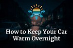 How to Keep Car Warm Car-Camping