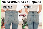 How to Make Jeans Not Baggy