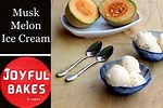 How to Make Musk Melon Ice Cream