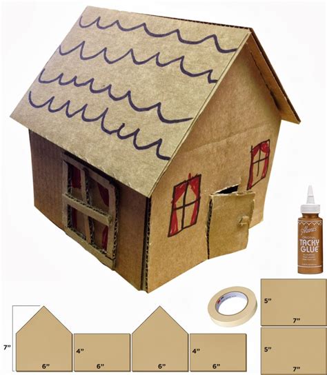 How to Make a House Out of Cardboard