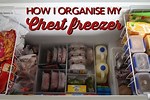 How to Organize Chest Freezer No Shelves