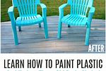 How to Paint Plastic Lawn Chairs