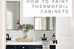 How to Paint Thermofoil Cabinets