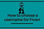 How to Pick a Fiverr Username
