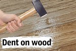 How to Repair Wood Dents