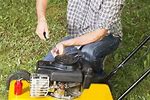 How to Repair a Lawn Mower by the Cut