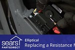 How to Replace Resistance Motor On Elliptical