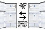 How to Reverse Compact Fridge Door Bottom Freezer