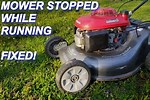 How to Stop Mower Runing to Fast