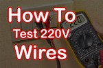 How to Test a 220 Outlet with a Voltage Meter