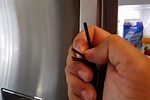 How to Tighten a Refrigerator Handle