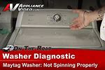 How to Troubleshoot a Maytag Washer
