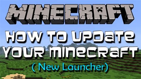How to Update Minecraft