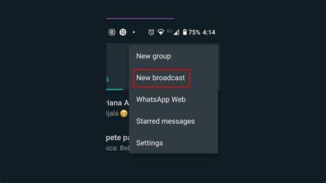 How to create Broadcast WA