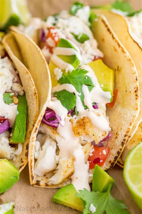 Making Your Own Fish Taco Dressing
