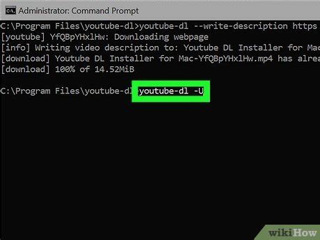 How to use youtube-dl command line