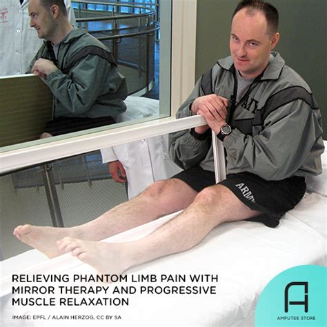 How using a mirror can relieve phantom pain