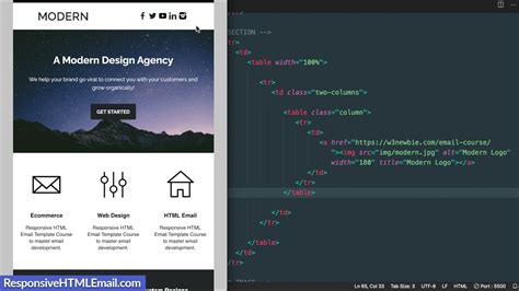 Html Code For Email Template