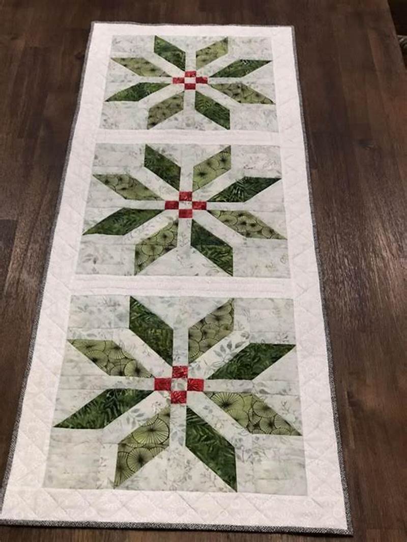 Hunter Star Table Runner Pattern Free