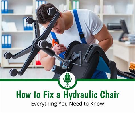 Hydraulic chair fixing
