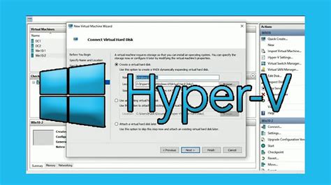 Hyper-V Virtual Machine Settings