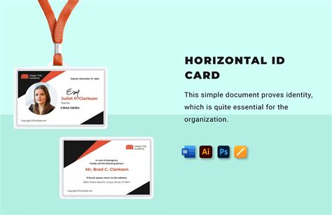 ID Card Horizontal